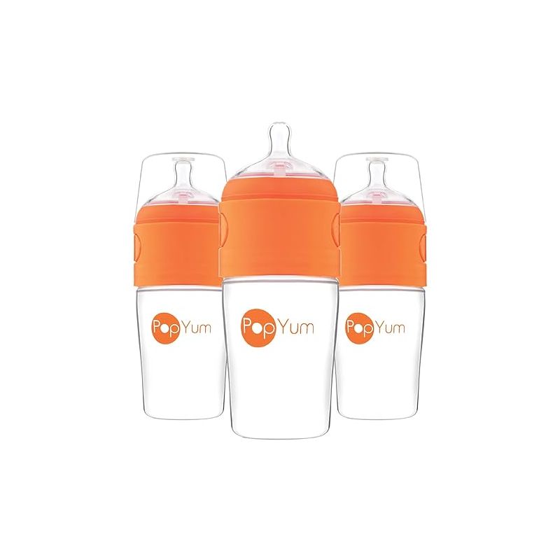 PopYum 9 oz Orange Anti-Colic Formula
