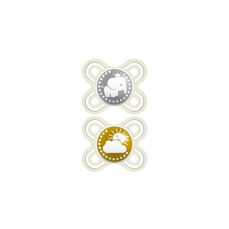 MAM Perfect Baby Pacifier, Patented Nipple, Developed with Pediatric Dentists & Orthodontists