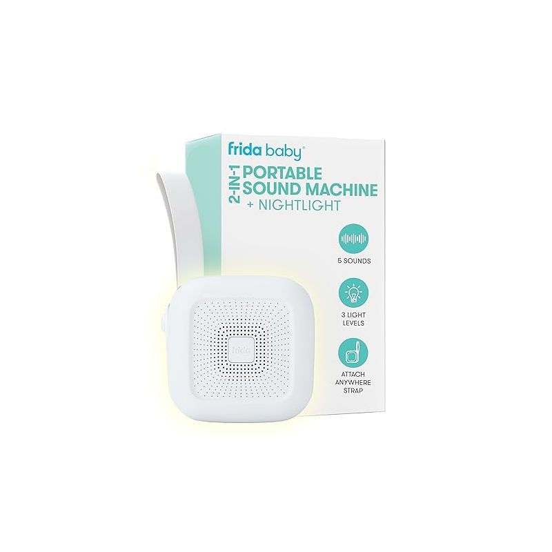Frida Baby 2-in-1 Portable Sound Machine for Baby + Nightlight