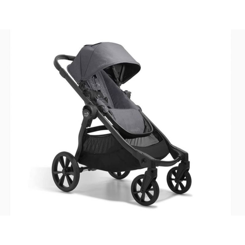 BABY JOGGER - CITY SELECT 2 SINGLE TO-DOUBLE STROLLER, RADIANT SLATE