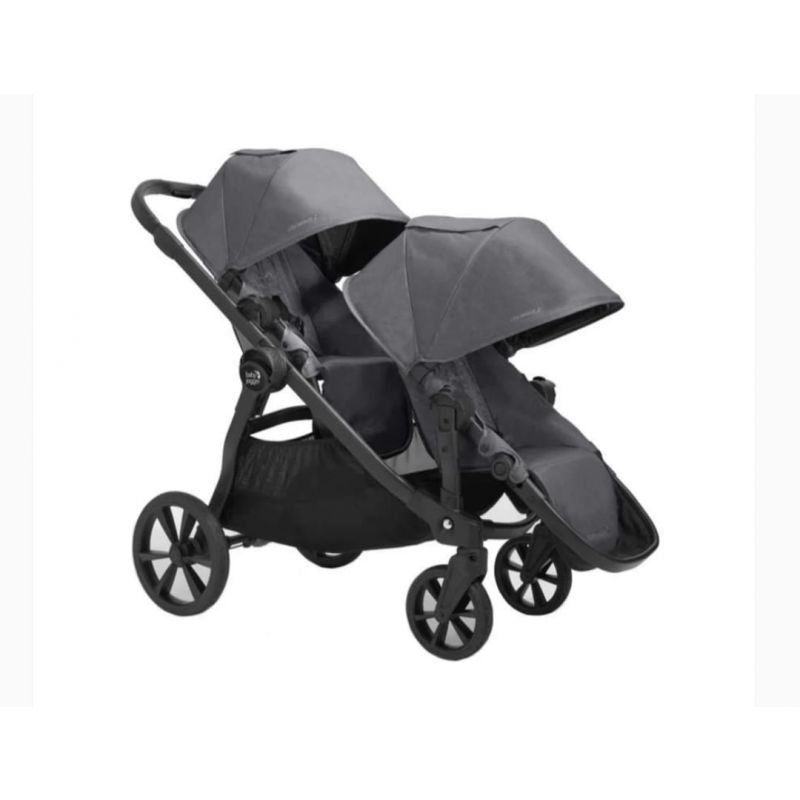 BABY JOGGER CITY SELECT 2 DOUBLE STROLLER - RADIANT SLATE