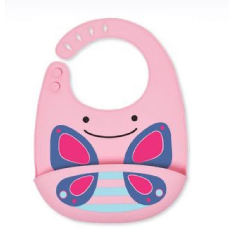 Skip Hop Zoo Silicone Bib – Butterfly 