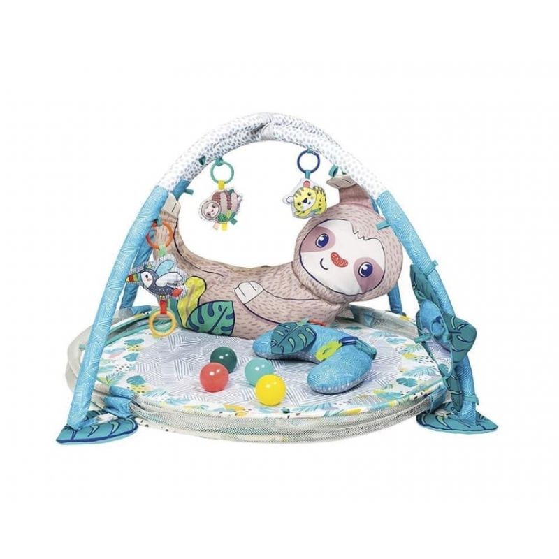  INFANTINO - 4-IN-1 JUMBO BABY ACTIVITY GYM & BALL PIT - SLOTH