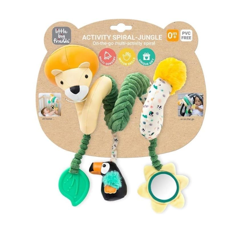 LITTLE BIG FRIENDS - BRAIN BOOSTING MULTI-SENSORY TOYS, JUNGLE