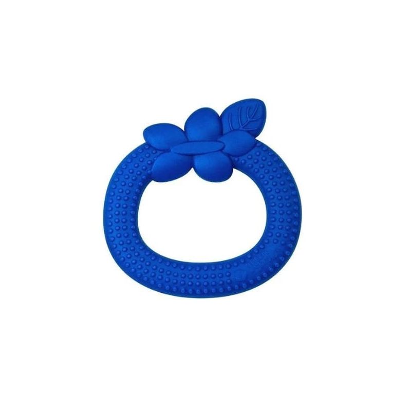 GREEN SPROUTS SILICONE FRUIT TEETHER, BLUEBERRY