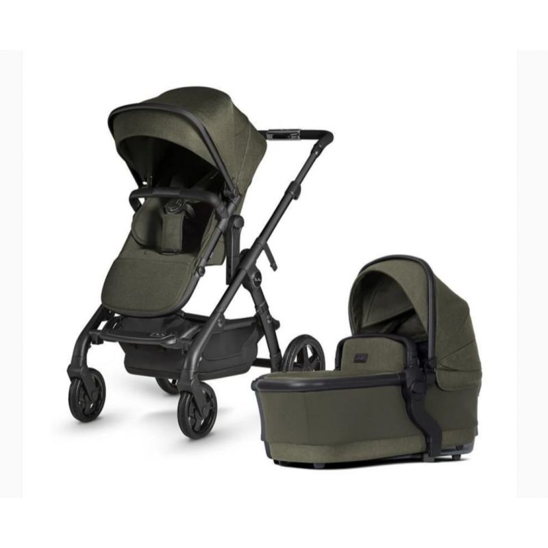 SILVER CROSS - WAVE SINGLE-TO-DOUBLE STROLLER, CEDAR
