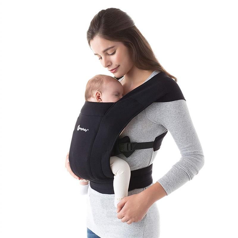ERGOBABY - EMBRACE BABY CARRIER, PURE BLACK