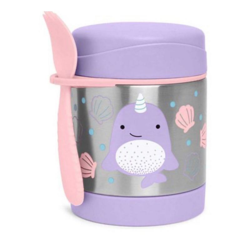 Skip hop Zoo Insulated Little Kid Food Jar Narwall 