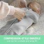 SwaddleMe by Ingenuity Pod, 0-2 Months, 1-Pack - Scribble Elephant