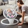 Munchkin® Bluetooth Enabled Lightweight Baby Swing with Natural Sway in 5 Ranges of Motion