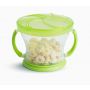 Munchkin Snack Catcher Toddler Snack Cups, 2 Count (Pack of 1), Blue/Green