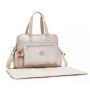 Alanna, Metallic Diaper Bag, Color Quartz Metallic
