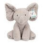 Baby GUND Animated Flappy the Elephant Plush, Singing Stuffed Animal Baby Toy for Ages 0 and Up, Gray, 12