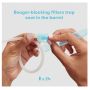 Frida Baby Nasal Aspirator 20 Nose Frida Filter Refills, Hygiene Filters for NoseFrida The Snotsucker