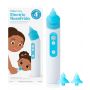 Frida Baby Electric NoseFrida Nasal Aspirator for Baby, Nose Sucker for Baby & Toddler, Nasal Aspirator with 3 Suction Levels, 2 Silicone Tips, USB Rechargeable