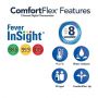 Vicks ComfortFlex Digital Thermometer – Accurate, Color Coded Reading in 8 Seconds