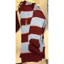 Sweater tricot trançado manga longa