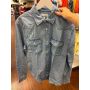 Camisa manga longa jeans