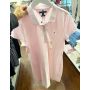 Vestido com gola polo