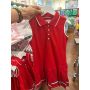vestido polo sem manga