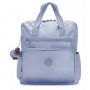 Kipling Audrie, Metallic Diaper Backpack, Color Clear Blue Metallic