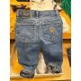 calça jeans Straight com ajuste na cintura