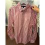 Camisa social manga longa REGULAR fit linho e algodão