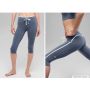Airbrush High-Waist Race Pace Capri