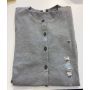cardigan linha manga longa