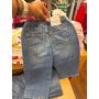 calça jeans pull on Wide Leg