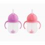 Munchkin Any Angle™ Weighted Straw Trainer Cup with Click Lock Girl