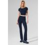 Airbrush High-Waist Bootcut Legging (Short)