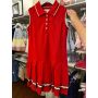 vestido polo sem manga