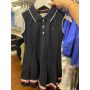 vestido polo sem manga