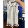 vestido polo sem manga