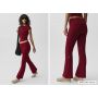 ALO Softsculpt Foldover Flare Legging (Regular)