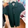 Vestido com gola polo