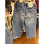 calça jeans pull on wide leg