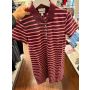 Vestido com gola polo