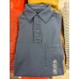 Camiseta regular fit polo com bolso manga curta