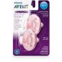 Philips Avent Super Soothie Pacifier, Pink, 3+ months, 2 Pack, SCF192/07