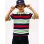 Kids' Stripe Rugby Polo