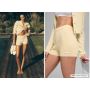 Wool Cashmere Ribbed Noble Short