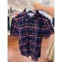 Camisa social manga curta REGULAR fit stretch cotton