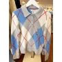 cardigan tricot manga longa