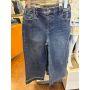 calça jeans pull on Wide Leg