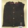 cardigan linha manga longa