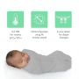 SwaddleMe by Ingenuity Pod, 0-2 Months, 1-Pack - Scribble Elephant