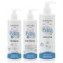 Baby Jolie Baby Bath Set | 1 Baby Shampoo 7.5oz (221ml) + 1 Baby Hair Conditioner 7.5oz (221ml) + 1 Baby Lotion 11oz (325ml)