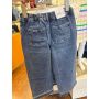 calça jeans pull on Wide Leg